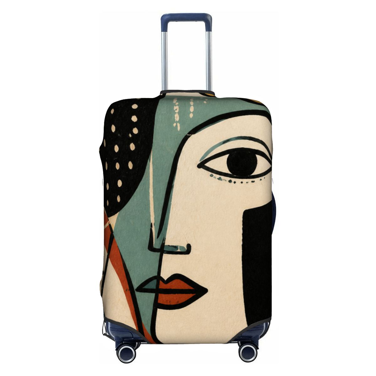Abstract Cubist Face